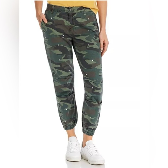 Sundry Pants - SUNDRY Camo Star Pants size 26